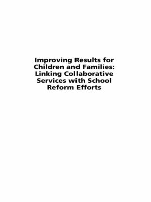 cover image of Improving Results for Children and Families